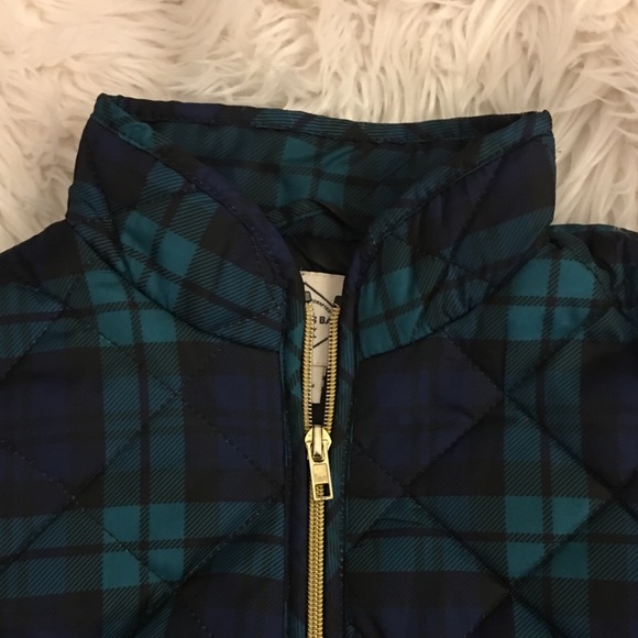 Plaid | quilted | vest - Picture 4 of 12